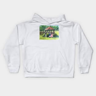 Gazebo at Rippavilla Kids Hoodie